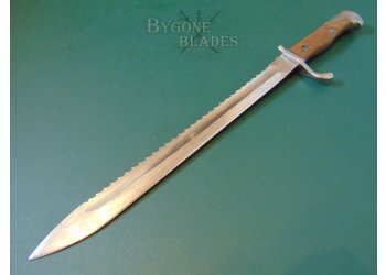 German Kingdom Of Saxony First pattern S98/05 Sawback Bayonet 1907 #7