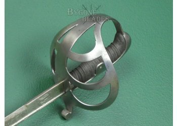 German M1852/79 Prussian Cavalry Officers Pipe-Back Sword. #2407011 #11