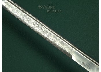 German M1852/79 Prussian Cavalry Officers Pipe-Back Sword. #2407011 #14