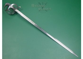 German M1852/79 Prussian Cavalry Officers Pipe-Back Sword. #2407011 #5