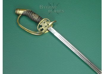 German M1889 Prussian Infantry Officers Dress Sword. #2405007 #7
