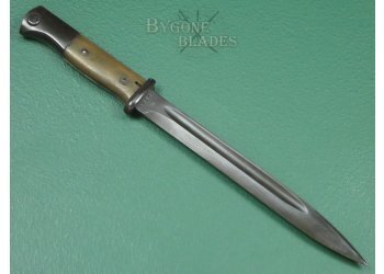 German S1884/98 Bayonet.  K98 Matching Numbered Scabbard. #2403003 #7