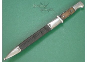 German S84/98 Saw-Back Bayonet. Heller 1915. #2510008 #4