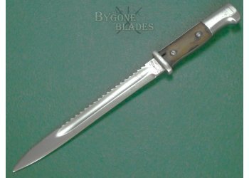 German S84/98 Saw-Back Bayonet. Heller 1915. #2510008 #6