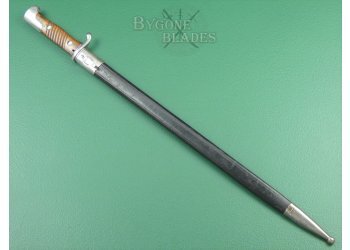 German S98 n.A Quill Point Bayonet. Simson &amp; Co Suhl. #2111021 #3