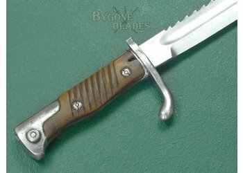 German S98/05 a.A. m.S. First Pattern Saw Toothed Bayonet. 1915. #2512004 #7