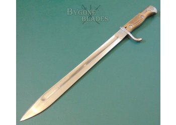 German S98/05 a.N Butchers Blade Bayonet. Near Mint. Mauser 1917 #5