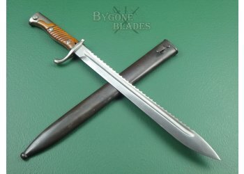 German WW1 S98/05 M.S. Sawback bayonet