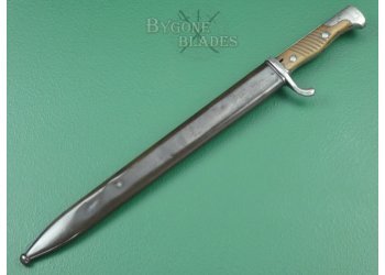German S98/05m.S. Saw-Back Bayonet. Mauser 1916. #2206006 #6