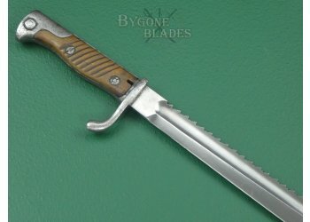 German S98/05m.S. Saw-Back Bayonet. Mauser 1916. #2206006 #7