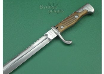 German S98/05m.S. Saw-Back Bayonet. Mauser 1916. #2206006 #8
