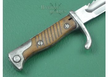 German S98/05m.S. Saw-Back Bayonet. Mauser 1916. #2206006 #9