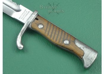 German S98/05m.S. Saw-Back Bayonet. Mauser 1916. #2206006 #10