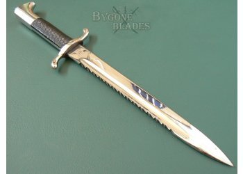 German Sawback Fire Service Bayonet. Eickhorn 1935-41 #4