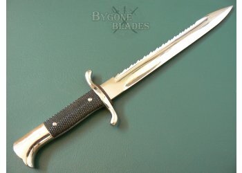 German Sawback Fire Service Bayonet. Eickhorn 1935-41 #6