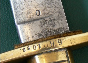 German. Saxon Infantry Pioneers Short Sword M1845 Fascine Knife #8