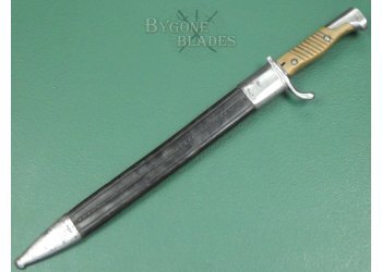 German Unaltered First Pattern S98/05 Sawback Bayonet. 1915. #2601001 #4