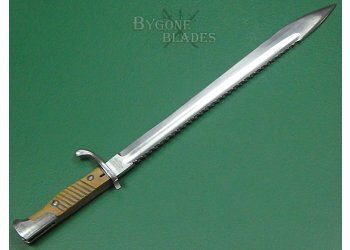 German Unaltered First Pattern S98/05 Sawback Bayonet. 1915. #2601001 #7