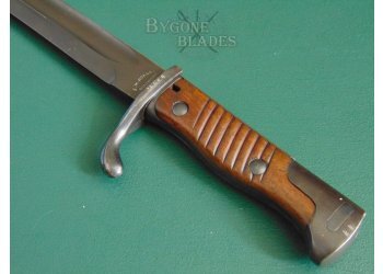 German Weimar Republic Blackened Police Issue S98/05a.N Bayonet #9