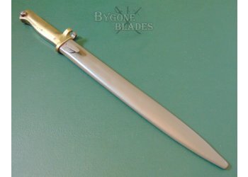 Brass hilt ersatz bayonet