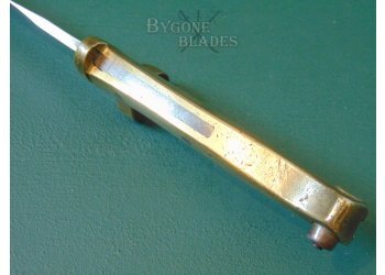 German WW1 Ersatz Bayonet EB22. Brass Hilt. #8