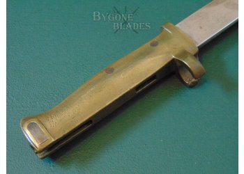 German WW1 Ersatz Bayonet EB22. Brass Hilt. #9