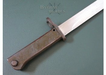 German WW1 Ersatz Bayonet EB35. Unit Marked #7