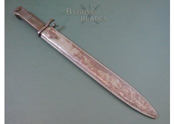 German WW1 Ersatz Bayonet EB35. Unit Marked #9