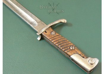 German WW1 First Pattern S98/05 Bayonet. Long Ears. 1914 #8