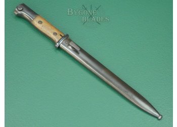 German WW1 S84/98 nA Bayonet. 1917. Rich. A. Herder. #2308003 #3