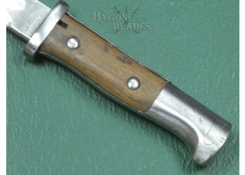 German WW1 S84/98nA Sawback Bayonet. Twin Makers. 1915. #2410004. #12