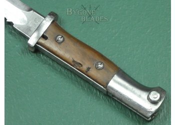 German WW1 S84/98nA Sawback Bayonet. Twin Makers. 1915. #2410004. #8
