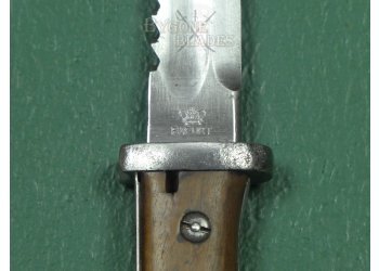 German WW1 S84/98nA Sawback Bayonet. Twin Makers. 1915. #2410004. #9