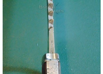 German WW1 S98/05 Saw-Back bayonet. C. G. Haenel 1915 #11