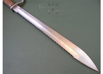 German WW1 S98/05 Saw-Back Bayonet. Rare Twin Makers #11