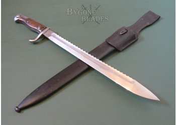 German S98 Saw Back WW1 Bayonet