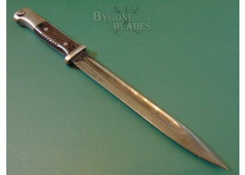 German WW2 K98. 1884/98 MkIII Bayonet. Matching Numbers #6