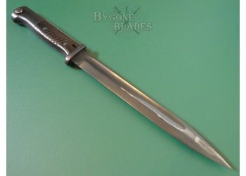 German WW2 K98 Bayonet. Clemen &amp; Jung. 1939 Matching Scabbard #7