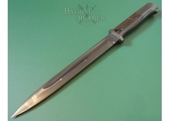 German WW2 K98 Bayonet. Clemen &amp; Jung. 1939 Matching Scabbard #8