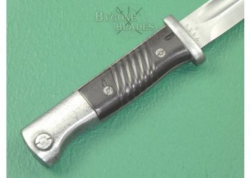 German WW2 K98 Bayonet. Josua Corts 1942. Matching Scabbard. #2203004 #7