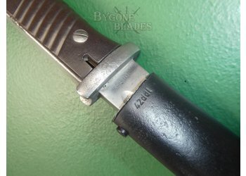 German WW2 K98 Bayonet. Josua Corts 1942. Matching Scabbard. #2203004 #9