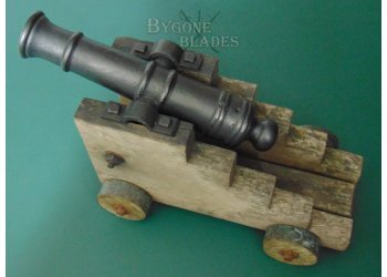 Heavy Cast Iron Signal Cannon #6