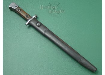 Indian No.1 Mk III WW2 Bayonet. Ishapore 1943. #2202014 #3