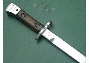 Indian No.1 Mk III WW2 Bayonet. Ishapore 1943. #2202014 #7