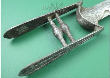 Indian 17th Century Tanjore Katar #5