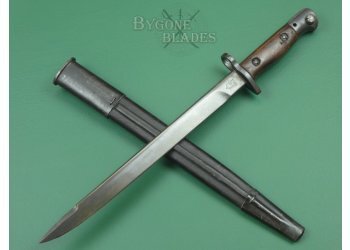 Indian No.1 Mk II* Bayonet.  R.F.I. 1943. #2211012 #2