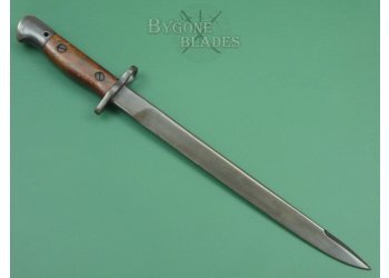 Indian No.1 Mk II* Bayonet.  R.F.I. 1943. #2211012 #5