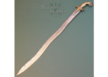 Indo-Persian Wavy Blade Sword