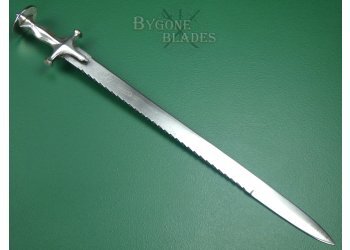Indian Saw Toothed Firangi Sword. 19th Century. #2104007 #4
