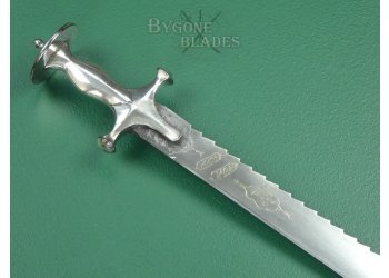 Indian Saw Toothed Firangi Sword. 19th Century. #2104007 #6